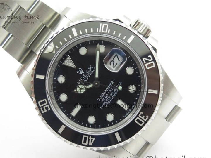 1218 Submariner 41mm 126610 LN Black Ceramic 904L Steel VVSF 1:1 Best Edition A NewStyle 2494
